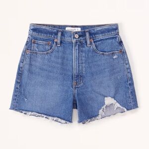Abercrombie High Rise Mom Short